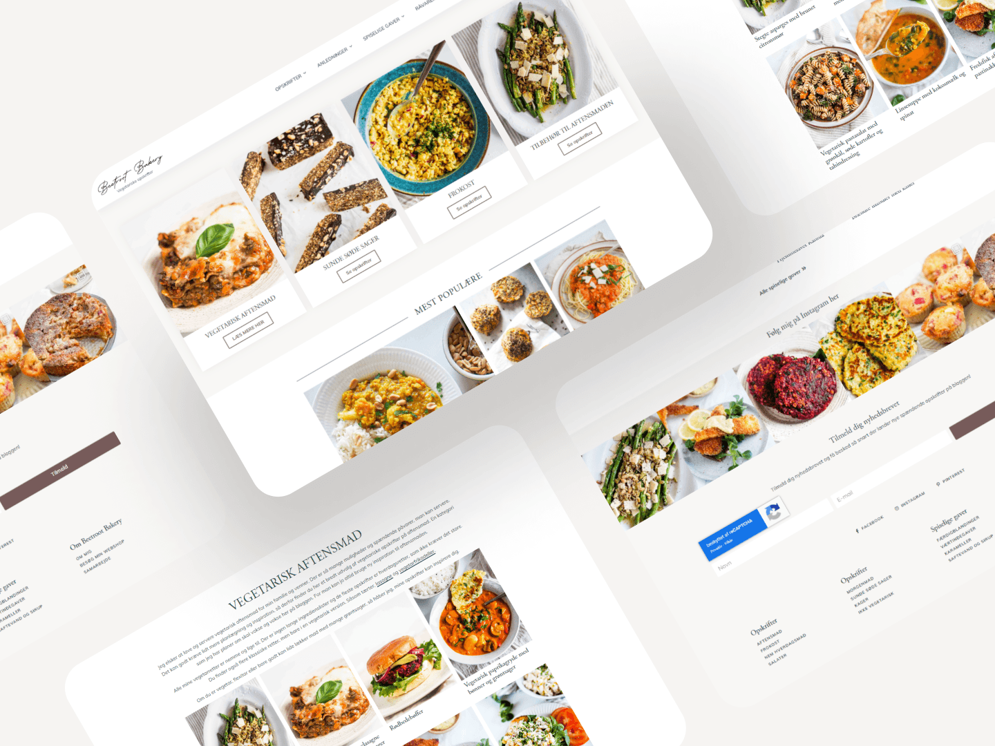 Beetroot Bakery blog screenshot