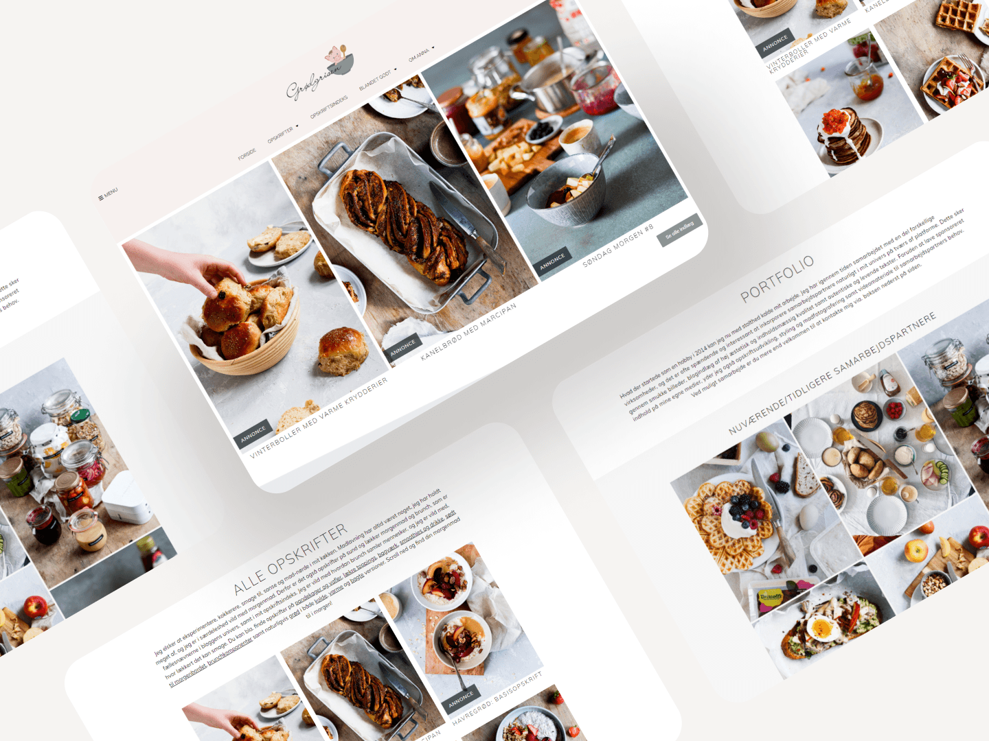Grødgrisen blog screenshot